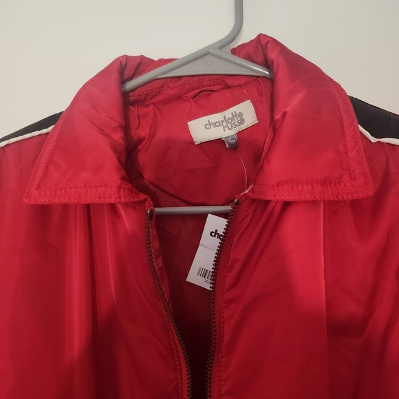 Red Bomber Jacket - Picture 5 of 5